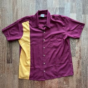 Maui Trading Company Shirt Hawaiian Button Down Short Sleeve Vintage Mens Large